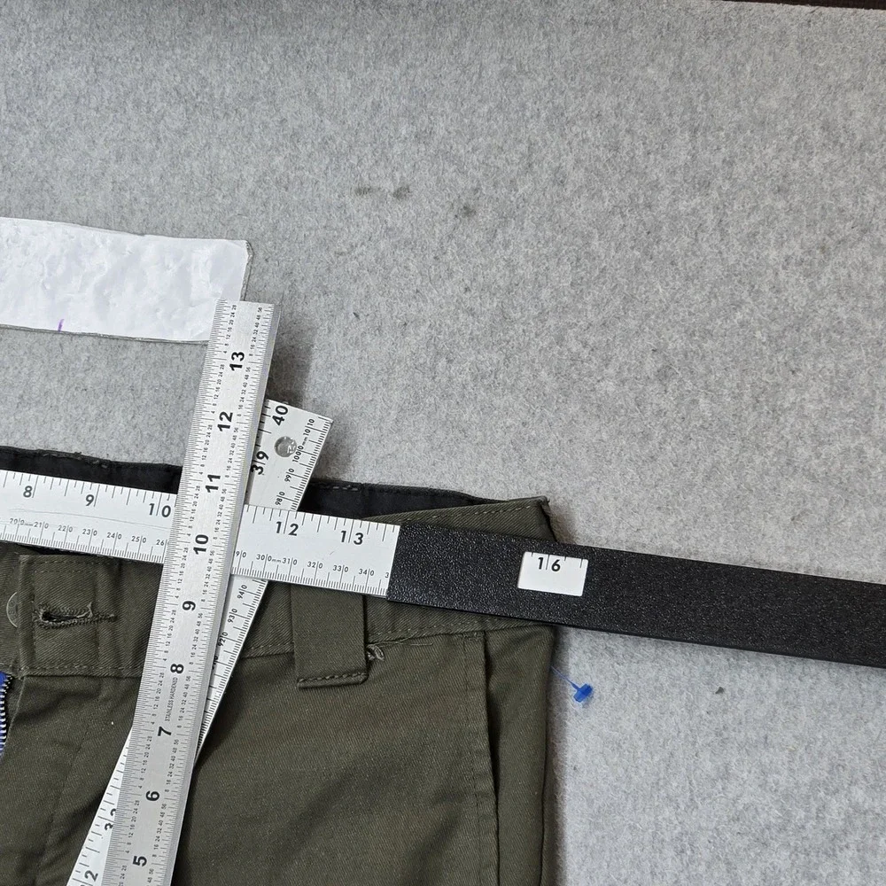 Dickies Men Pants 30X30 Olive Green Cargo Twill Dickies FLEX Work Pant Zipper